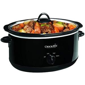 Crockpot Manual 8-Quart Slow Cooker Black