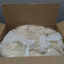 BEDELITE Queen Comforter Set, Seersucker Bedding Set 3 Pieces, Cream
