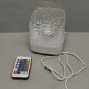 LED Glass Night Light, Color Changing Dome Design, Decorative Mood Lamp