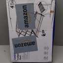 Geesta 2/3/4-Tier Upgraded Collapsible Cooling Rack with Adjustable 3 Setting Design Stackable Roasting Cooking Drying Wire Cooling Rack for Cookies Baking Gifts for Women (Black)