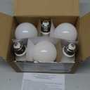 Amazon Basics Non-Dimmable LED Light Bulbs, Great Brightness, 40W Equivalent, 6W, E26 Standard Base, 2700K, 10,000 Hour Lifetime, Soft White A19, 6-Pack