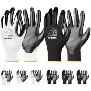 toolant Nitrile Coating Work Gloves for Men, Superior Oil Resistance, Safety Work Gloves with Grip, Touch Screen 3 pcs