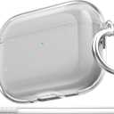 Valkit for Airpods Pro 3 Case Clear with Cleaner Kit | Soft TPU Airpods Pro 3 Generation Case | Protective Cover Shockproof | iPods Pro 3 Cases | for Air pods Pro Gen 3 2025(Clear Black)