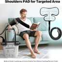 Cold Therapy Machine, Programmable Ice Machine for Shoulder After Surgery, Portable Shoulder Replacement Recovery System, Cryotherapy Pain Relief w/Compression Pad