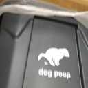 Dog Poop Trash Can Outside, 20L/5Gallon Pedal and Removable Inner Waste Bin, Outdoor Dog Poop Trash Can with 100 Bags, Pet Waste Container for Garden, Black