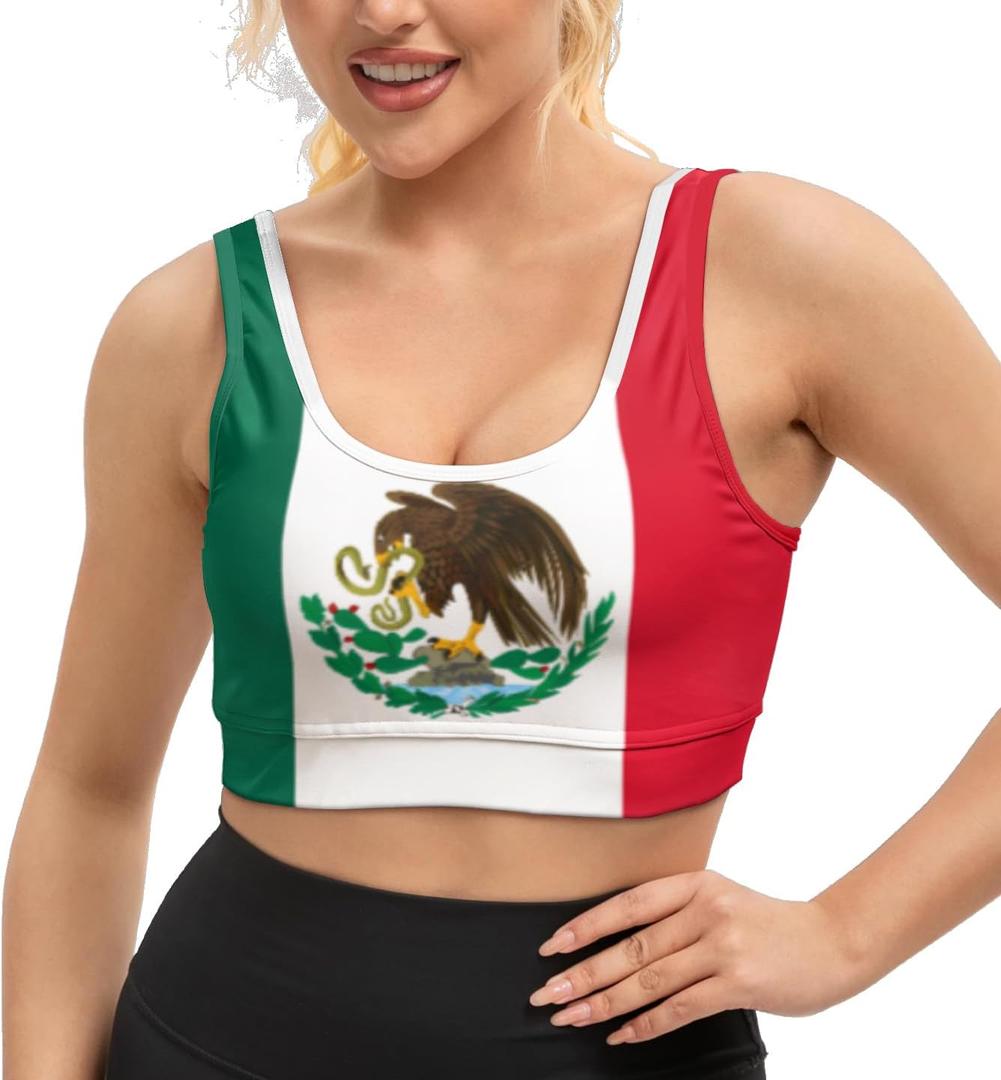 Yoga top Women's Cheerleading Uniform Gym Outfit Running Crop Tops Yoga Shirts Casual Tank Top (XLarge)