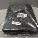 80" x 54" Faux Leather Fabric, Vinyl Synthetic Leather, Waterproof Coating for Renovate Car Marine Upholstery Furniture Replacement Sofa Headboards Black