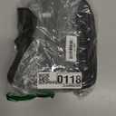 FADEON Sling Bags for Women Crossbody Bags, Designer PU Leather Sling Purse Multi-Pocket Packs with Card Slot Purse Black