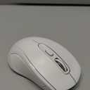 TECKNET Bluetooth Mouse, 4000DPI Wireless Mice for Laptop 2-in-1(BT 5.0/3.0+2.4Ghz) Computer Portable PC Mouse Wireless with USB Receiver for Mac (USB-A+Bluetooth, White)