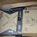 USX MOUN TV Wall Mount for Most 26-60 Inch TVs up to 77 lbs, Full Motion Wall Mount TV Bracket with Swivel Tilt Single Stud Design for Corner, Max VESA 400x400mm fit Most 32 40 42 43 50 55 60 TVs