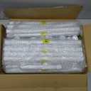 Room Divider Rod, Curtain Rod No Drilling Partition Room Dividers Tension Rod, 4-10ft (H) 48-72inch(W) Floor to Ceiling Room White