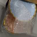 Yaomiao 336 Pcs Plates and Napkins Party Supplies Disposable Dinnerware Set Scalloped Plates Cups Napkin with Plastic Forks Knives Spoons Serve 48 Guests for Birthday Wedding (Rainbow,Classic)