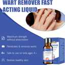 2 x Likluc Fast-Acting Wart Remover Gel with Freeze Off Technology - Genital, Common Warts & Plantar wart Remover for Feet, Skin & More