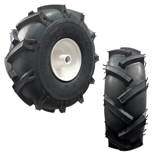 11*4.00-4 Tractor Tread Tire Rim with 3/4 Inch