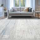 Washable Rugs 8x10 Area Rugs for Living Room- Modern Abstract Rugs for Bedroom,Dining Room, Large Soft Low Pile Carpet with Non Slip Rubber Backing,Neutral Accent Rug for Nursery Home Office (Blue-griege-brown-beige-white)