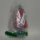 7.5 Inch Knitted Christmas Tree Collar, Rustic Mini Tree Skirt Base Cover for Small Tabletop Trees, Holiday Home Decor,Red