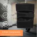 NatraCure Hot & Cold Knee Wrap Brace Support Ice Wrap for Knee Pain - Ice Packs for Knees - Post Knee Surgery Recovery Gift Must Haves, MCL, PCL, ACL Recovery Must Haves - Knee Wraps for Pain Relief (Black)