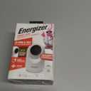Energizer Smart 2K Indoor Pan & Tilt Wired Camera, Motion Tracking, Two-Way Audio, Night Vision, Instant Notifications, Recording, App, Hub-Free Wi-Fi Connection, Compatible with Alexa & Google Home