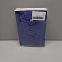 siliteelon Womens Button Down Shirts Cotton Long Sleeve Oversized Boyfriend Blouses Collared Dress Tops with Pockets (Large, Da Purple)