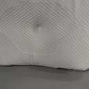 Osteo Cervical Pillow for Neck Pain Relief, Hollow Design Odorless Memory Foam Pillows with Cooling Case, Adjustable Orthopedic Bed Pillow for Sleeping, Support for Side Back Sleepers (Queen(25.5*16.5*5.2/4.1 inches), White)