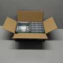 VIVOSUN 6-Pack Seed Starter Trays with 10"x20.75" Seedling Heat Mat, Self-Adjusting Dual Digital Display Temperature Controller, 72-Cell Seed Starter Kit with Humidity Dome, Reusable Propagation Trays