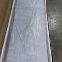 Dolonm Upholstered King Size Platform Bed Frame, with Headboard and Strong Wooden Slats Metal Bed Frames, No Box Spring Needed Sponge Soft Bag Platform Gray Bed (Grey)