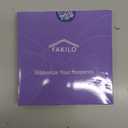 Red and White Striped Grosgrain Ribbon, 3/8" x 50 yds, Double Sided Patriotic Ribbon for American Crafts, Cheerleading Decorations, Independence Day, Christmas Decorations, Valentines Day