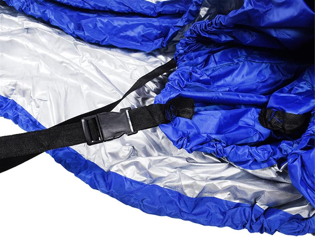 21-24FT Pontoon Boat Cover Heavy Duty Trailerable Replacement for Pontoon Beam Width Up to 102 inch