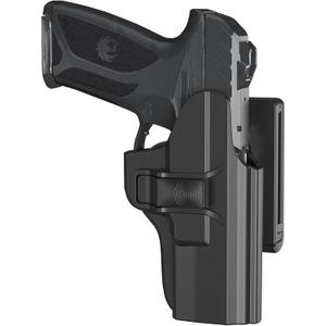 Holster Fits Ruger Security 9, OWB Paddle Holster for Ruger Security-9mm Compact/Pro/Standard (Not for Laser Models), 60 Adjustable Cant, Quick Release - Right Handed