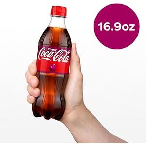 CocaCola Cherry 16.9 FL OZ 24 Pack, BBD May 25 2026