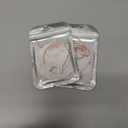 2 x Christmas Tree Decorations, Acrylic Animal Christmas Ornaments, Home Decoration, Party Decoration, Small Animals on The Moon (White Wolf)