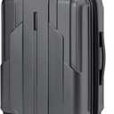 BAGSMART Carry On Luggage 22x14x9 Airline Approved, 1OO% PC Hardside Expandable Luggage with TSA Lock, 20 Inch Travel Suitcase with Spinner Wheels, Gray (20-inch carry on)