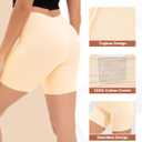 INNERSY Women's Seamless Slip Shorts for Under Dresses Anti Chafing Cooling Boy Shorts 2-Pack (XL)