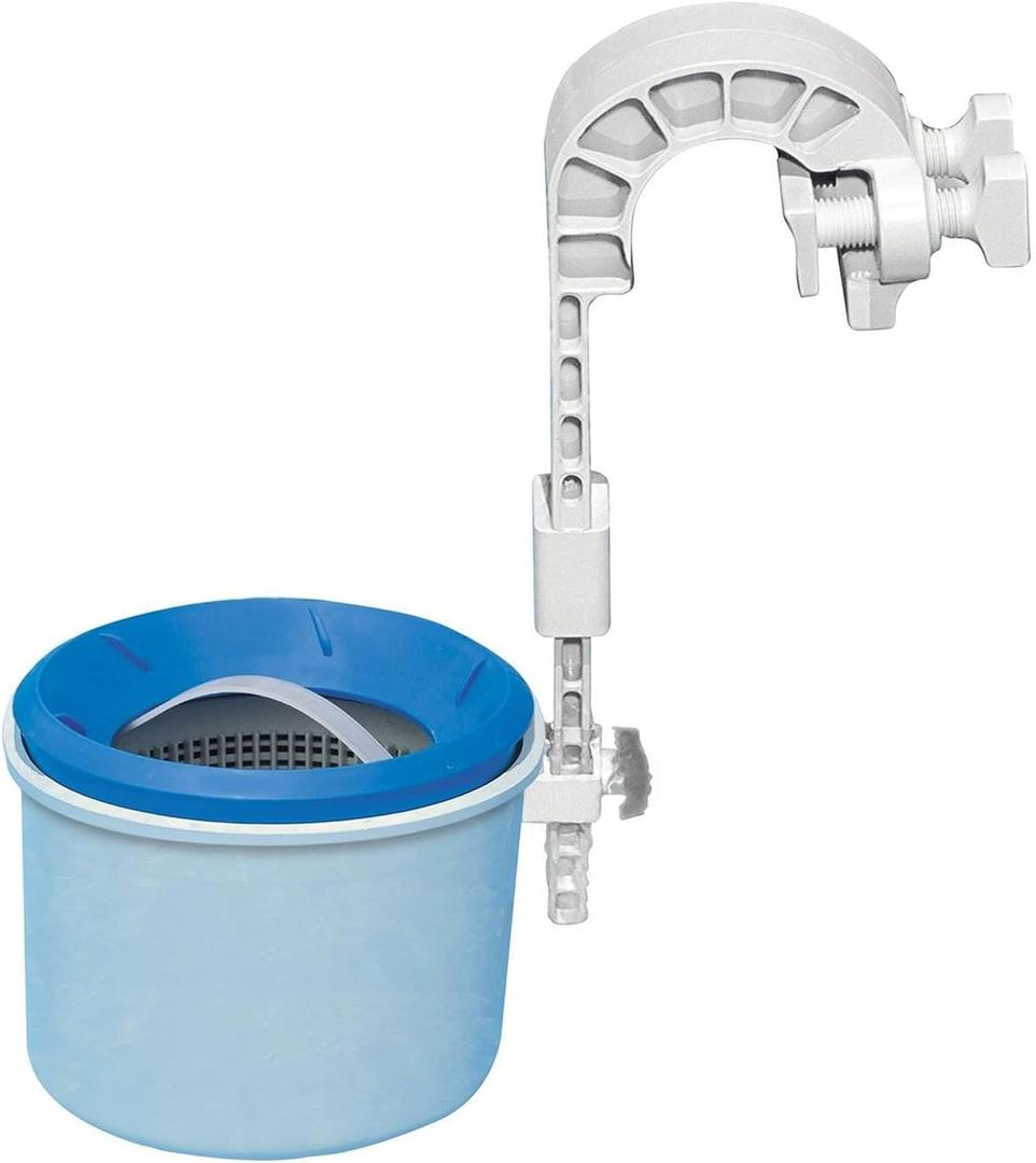 Intex Deluxe 800 GPH+ Wall-Mounted Swimming Pool Surface Automatic Skimmer (OS)