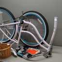 Schwinn Destiny Beach Cruiser Bike for Men Women, Ages 8 Up or Rider Height 4'8" to 5'6", 24-Inch Wheels, Single Speed, Rear Cargo Rack, Purple