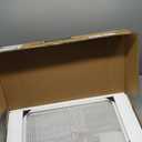 S1 Kitchen Bakers Rack with Power Outlet, Microwave Stand with Storage 5-Tiers, Freestanding Coffee Bar Table with 4 Hooks, Kitchen Storage Shelf 13" D x 22.9" W x 58.3" H, Rustic Brown