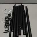 NICETOWN White Sheer Linen Curtains for Living Room 84 inch Length 2 Panels Set, Grommet Semi Sheer Privacy with Light Filtering Flax Window Treatments for Bedroom, W52 x L84