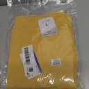 Women Casual Summer Dresses Sleeveless Crew Neck Backless Tunic Mini Dress Loose Flowy Tank Sundress with Pockets (Yellow, L)