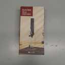 Rechargeable Milk Frother with Stand, Electric Frother Wand Handheld Coffee Foam Maker Detachable Stainless Steel Whisk Drink Mixer Foamer for Latte, Cappuccino, Hot Chocolate, Egg (Black)