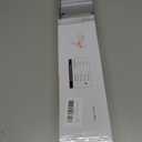 Silver Shower Curtain Rod Spring Tension, Stainless Steel Tension Curtain Rods No Drilling Required, Rust Free Shower Rods for Bathroom, Non-Slip Shower Tension Rod, Adjustable Curtain Rod (28 - 74)