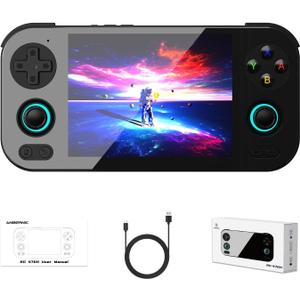 RG 476H Retro Handheld Game Console RG 476H Retro Game Console 4.7 inch IPS Multi-Touch Screen Android 13 Unisoc T820 Processor RG476H Support 1080p DP Output WiFi Bluetooth Indigo