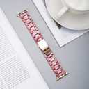 BINLUN Compatible with Apple Watch Bands 38mm 40mm 41mm 42mm 44mm 45mm 46mm 49mm for Women Men Lightweight Resin Watch Straps Compatible with iWatch Series 11/10/9/8/7/6/5/4/3/2/1/Ultra3 2 1/SE3 2 1