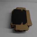 6x4x2 Inches Shipping Boxes Pack of 25, Packaging Corrugated Cardboard Mailer Boxes for Small Bussiness, Black