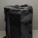 Amazon Basics 4-Door Portable Folding Soft Dog Crate, Collapsible Travel Kennel for Cat, Dog, and Other Small Animals, Pop Up with Easy Transportation, Grey, M 30" x 21" x 21"