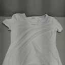 MANGOPOP Womens Deep V Neck Short Sleeve Slim Fit T Shirt Tops Tee.L