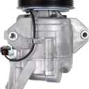 AC Compressor with Clutch for Mazda CX3 2016-2022, Scion iA 2016, Toyota Yaris 2019-2020, Yaris iA 2017-2018