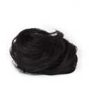Synthetic Small Claw Ponytail Clip In Hair Extensions Hairpiece Pony Tail For Girls Natural Black
