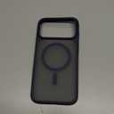 TORRAS Stronger Magnetic & Shockproof for iPhone 17 Pro Max Case, Fit for MagSafe, Military Grade Drop Protection, Camera Control, DIY Button, Slim for iPhone 17 Pro Max Case Translucent Deep Blue