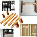 Crib fence Lifter Lifting Rail Connection Set Brown w Screws