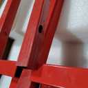 Lawn Mower Lift,Lawn Mower Jack Lift for Riding Mowers,Easy to Install, Safe and Stable.Ridding Mower Lift with telescoping Feature Holds up to 1200 lbs, Rust-Resistant Finish. (Classic Red)